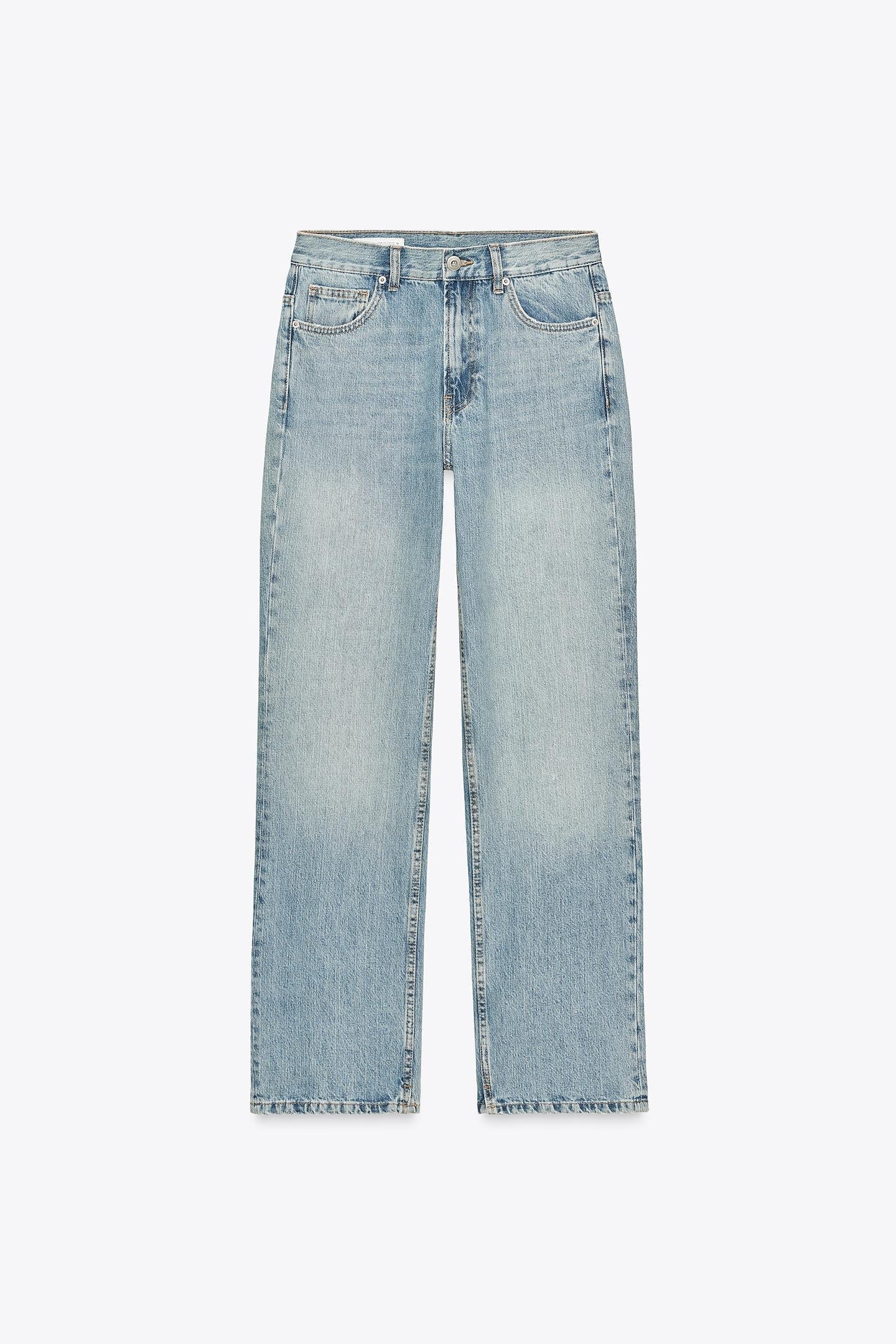 TRF STRAIGHT LOW-RISE JEANS
