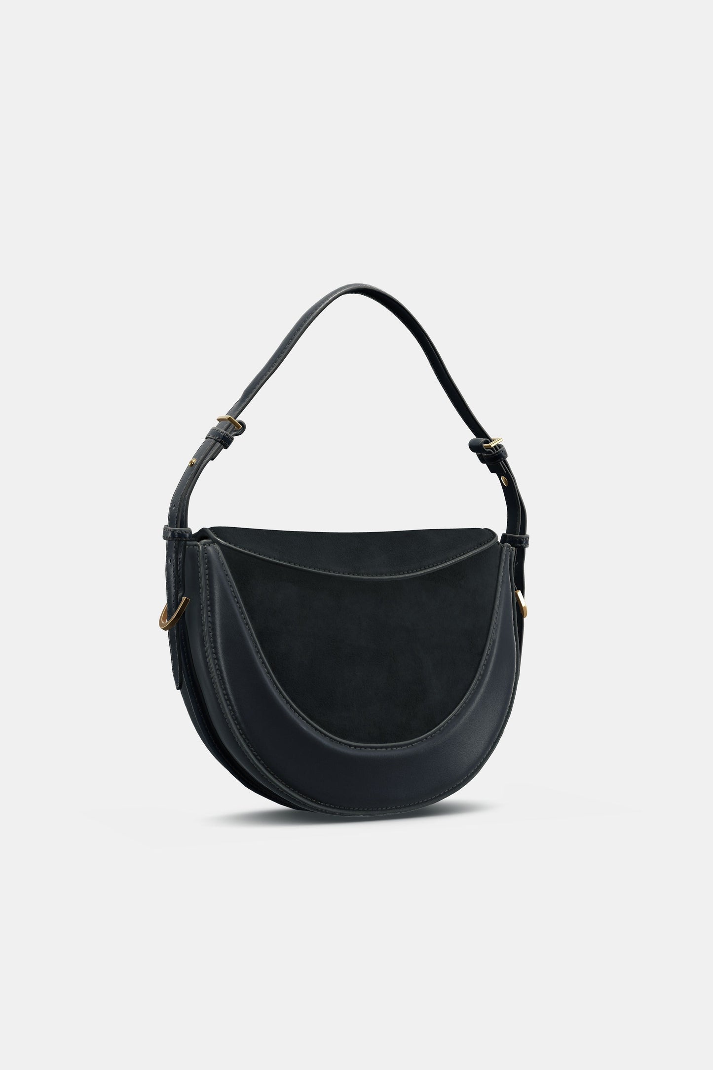 LEATHER FLAP CROSSBODY BAG