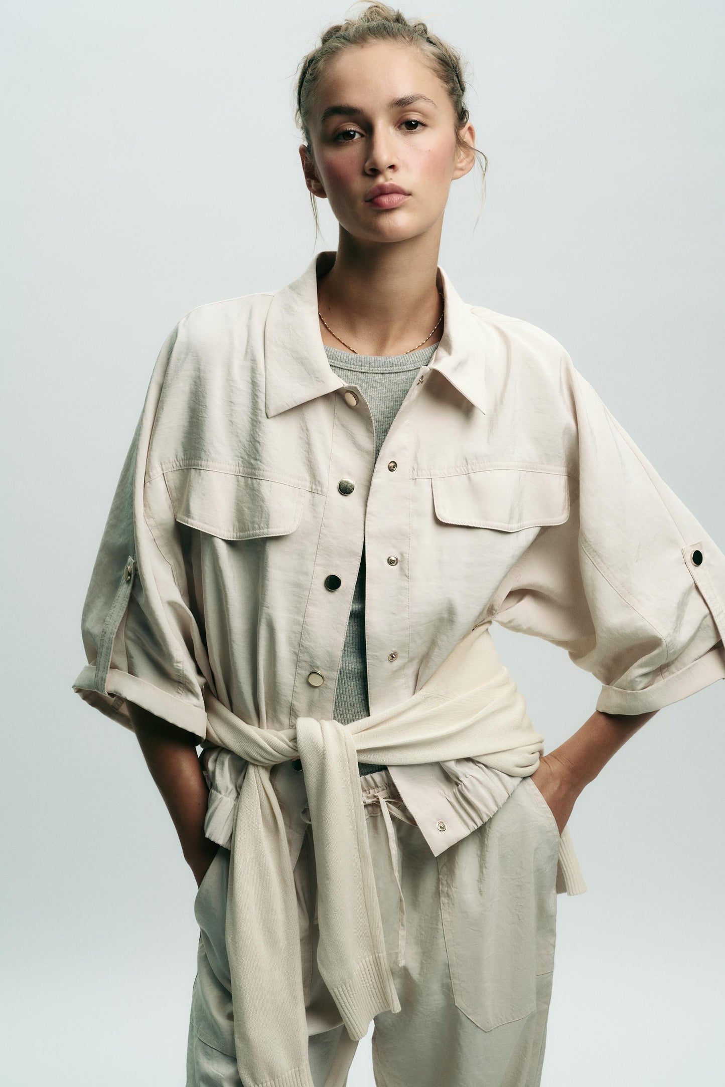 SHORT SLEEVE SAFARI SHIRT