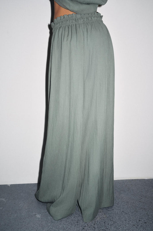 ZW COLLECTION FLOWING PYJAMA TROUSERS