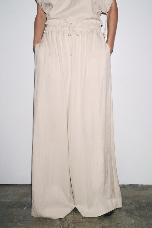 ZW COLLECTION FLOWING PYJAMA TROUSERS