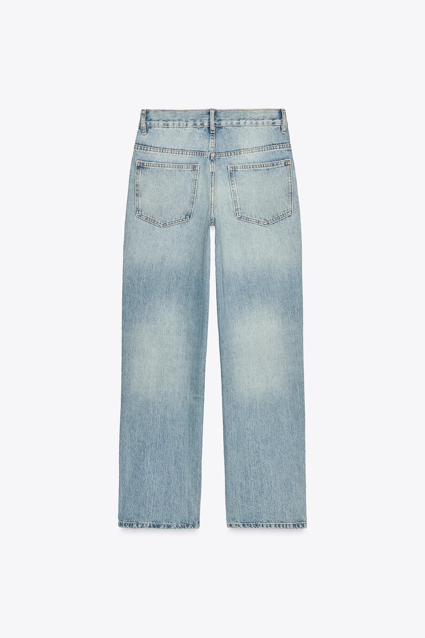 TRF STRAIGHT LOW-RISE JEANS